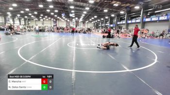 100 lbs Rr Rnd 3 - Olivia Mancha, 84 Athletes vs Naiya Delos Santo, CKWA