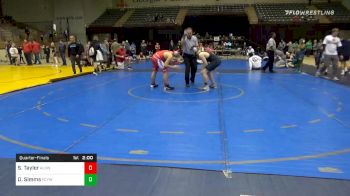 170 lbs Quarterfinal - Scotty Taylor, Alexander Wrestling Club vs Donald Brady Simms, Franklin County Youth Wrestling