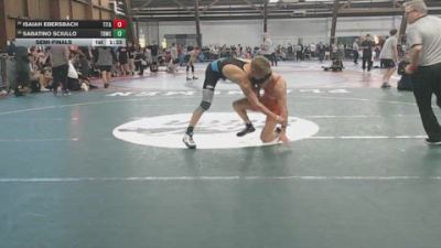 145 lbs Semifinal - Isaiah Ebersbach, Titan Mercury vs Sabatino Sciullo, Tdwc