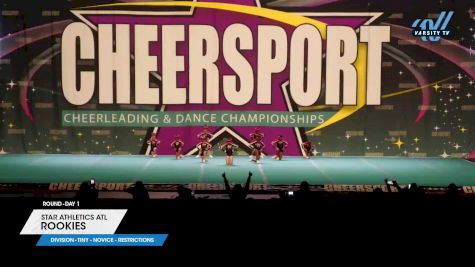 Star Athletics ATL - Rookies [2025 L1 Tiny - Novice - Restrictions Day 1] 2025 CHEERSPORT National All Star Cheerleading Championship