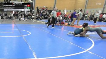 138 lbs Quarterfinal - Lukas Boxley, Ledyard vs Jason Ballou, Andover