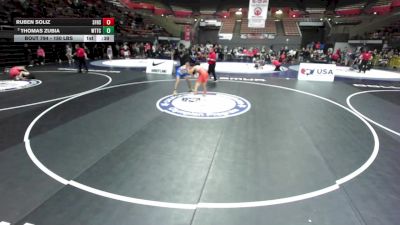 150 lbs Cons. Semis - Thomas Zubia, World Team Training Center vs Ruben Soliz, San Fernando High School Wrestling