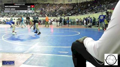 100 lbs Round Of 16 - Nate Edmondson, Southwest Covenant Schools vs Brock Argo, Husky Wrestling Club