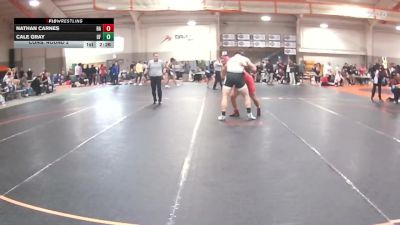 285 lbs Cons. Round 2 - Cale Gray, University Of Indianapolis vs Nathan Carnes, Belmont Abbey