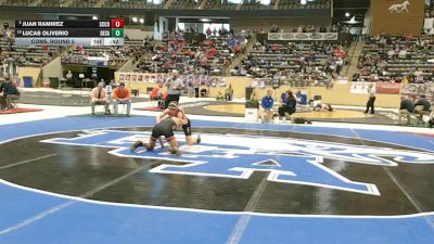 150 lbs Cons. Round 5 - Juan Ramirez, Scott County vs Lucas Oliverio, Desales