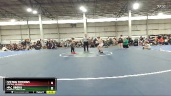 66 B Round 2 - Colton Timmons, Fighting Squirrels vs Mac Oberg, Homedale Wrestling