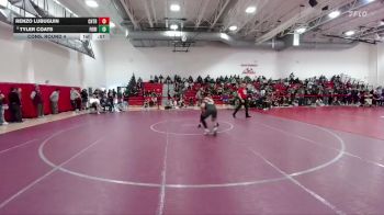 150 lbs Cons. Round 4 - Tyler Coats, Fossil Ridge vs Renzo Lubuguin, Cherokee Trail