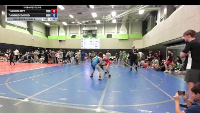 120 lbs Quarterfinal - Jaxon Jett, Pedraza Wrestling vs Ahmed Daoud, Georgia