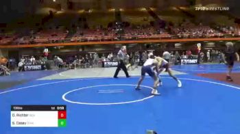 138 lbs Consi Of 4 - Dawson Richter, Dickinson vs Seamus Casey, Peak Wrestling