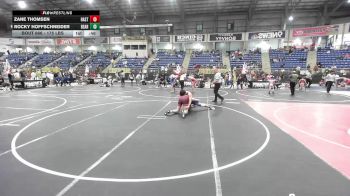175 lbs 3rd Place - Zane Thomsen, Hastings Wrestling Club vs Rocky Hoffschneider, Bear Cave WC