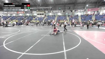 175 lbs 3rd Place - Zane Thomsen, Hastings Wrestling Club vs Rocky Hoffschneider, Bear Cave WC
