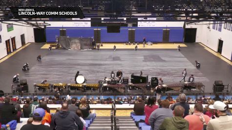 Lincoln-Way Comm Schools "New Lenox IL" at 2026 WGI Percussion Indianapolis Regional+