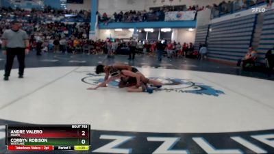 113 lbs Semifinal - Corbyn Robison, Westlake vs Andre Valero, Minico