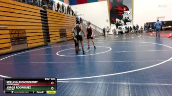 138 lbs Cons. Round 3 - Keelynn Montgomery, Forest Grove vs Jorge Rodriguez, Century