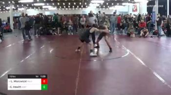 112 lbs Prelims - Logan Mierzwicki, Palmyra vs Elijah Hewitt, Northeastern