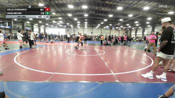 165 lbs Rr Rnd 3 - Kelle Domanick, Mat Warriors Gold MS - MS vs John Meyer, IRONWHALE - MS