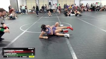 92 lbs Round 2 (4 Team) - Camron Smith, Steller Trained Nihl vs Alessandro Camargo, Bitetto Trained