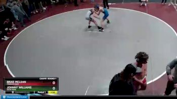 138 lbs Champ. Round 1 - Johnny Williams, Deer Park vs Brad McLean, Frenchtown