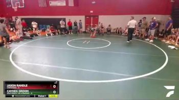98 lbs Round 5 (6 Team) - Jaxon Randle, Chickasha vs Cayden Groom, Southwest MO Stingers