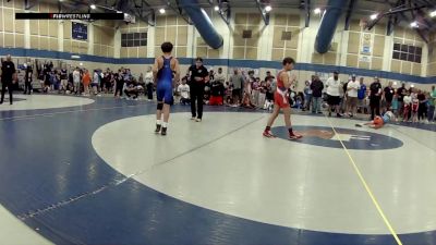 14U Boys FS - 100 lbs Quarters - Brady Ramirez, Contenders Wrestling Academy vs Maximiliano Winter