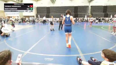 89 lbs Rr Rnd 5 - Thomas DiGregorio, Triumph Trained ES-Cl vs Sean Oldmixon, Falcons Wrestling Club