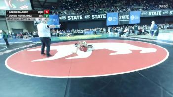 Boys 1A 120 lbs 3rd Place Match - Junior Balagot, Hoquiam vs Dennis Hernandez, Royal