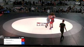 285 lbs Rnd Of 64 - Cary Weymouth, North Carolina vs Declan Follette, California