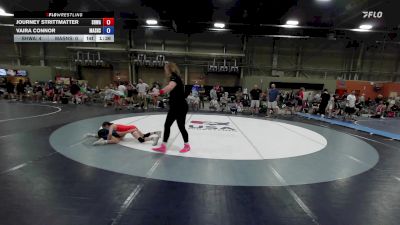 28 kg Rr Rnd 3 - Journey Strittmatter, South Hills Wrestling Academy - GK8E vs Vaira Connor, Lady Assassins - GK8E