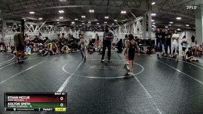 56 lbs Round 7 (8 Team) - Kolton Smith, Florida Scorpions vs Ethan McCue, Barn Brothers