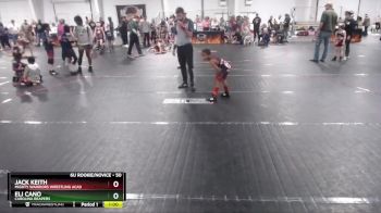 50 lbs 3rd Place Match - Jack Keith, Mighty Warriors Wrestling Acad vs Eli Cano, Carolina Reapers