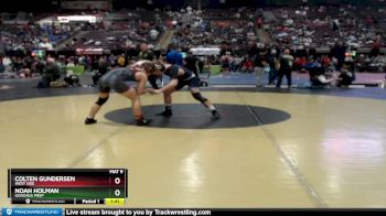 160 lbs Quarterfinal - Noah Holman, Gonzaga Prep vs Colten Gundersen, West Side