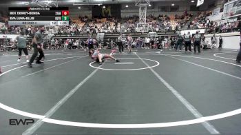 120 lbs Rr Rnd 3 - Bex Dewey-Benda, Standfast OKC vs Eva Luna-Ellis, Guthrie