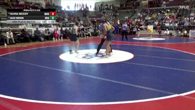 5A 125 lbs 3rd Place Match - Olivia McCoy, Mountain Home vs Jaxi Ervin, Van Buren