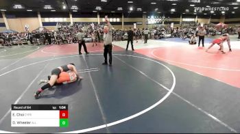 106 lbs Round Of 64 - Eugene Choi, Cypress HS vs David Wheeler, All Phase WC