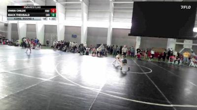 57 lbs Cons. Round 4 - Mack Theobald, Champions Wrestling Club vs Owen Childs, Champions Wrestling Club