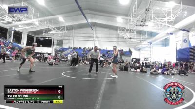 140 lbs Placement (4 Team) - Easton Wingerson, Potentially Dangerous vs Tyler Young, OpenMats Wrestling Club