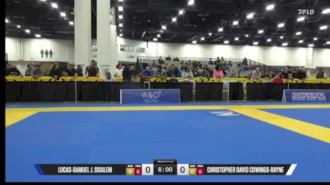 Christopher David Cowings-Bayne vs Lucas-Samuel J. Sisalem 2025 World IBJJF Jiu-Jitsu No-Gi Championship