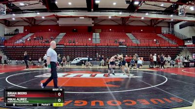 133 lbs Cons. Round 2 - Brian Beers, Illinois vs Mikai Alirez, Northern Colorado