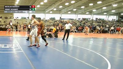 160 lbs Consi Of 32 #2 - Nicolas Barrett, VA vs Kenny Schimpf, NY
