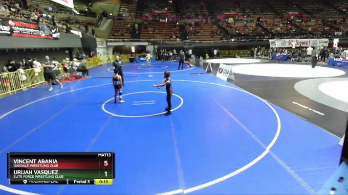 67 lbs Champ. Round 1 - Declan Thompson, San Clemente Youth Wrestling ...