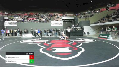 134 lbs Round Of 32 - Luke Wheeler, Clovis East vs Drake Mello, Mission Prep