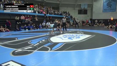 145 lbs Semifinal - Caylee Harken, AP/GC vs Layna DeMoss, Benton Community