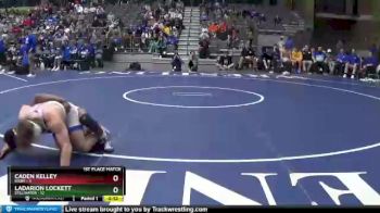 145 lbs Finals (8 Team) - LaDarion Lockett, Stillwater vs Caden Kelley, Bixby