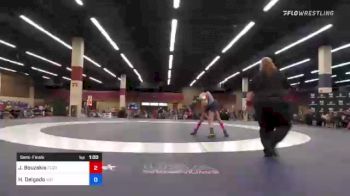 36 kg Semifinal - Jaclyn Bouzakis, Florida vs Hailey Delgado, NXT Level Wrestling Academy