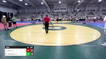 95 lbs Round Of 16 - Jackson Hoy, Quest School Of Wrestling MS vs Michael Johnson, Micky's Maniacs Black