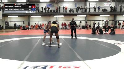 152Yellow lbs Rr Rnd 1 - Keishara Tulloch, Uniondale vs Arica Pearson-Leary, Valley Central