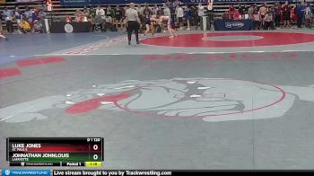 D 1 120 lbs Champ. Round 2 - Johnathan Johnlouis, Lafayette vs Luke Jones, St. Paul`s