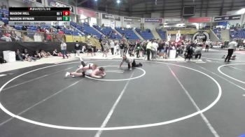 144 lbs Consi Of 16 #2 - Mason Hill, No Team vs Mason Ryman, Rapid City Stevens Raiders