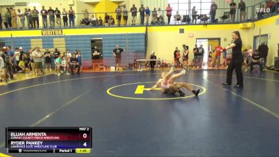 98 lbs Semifinal - Stryker Kyler, Salina Wrestling Club vs Maxuim Tuttle, Central Kansas Young Lions Wrestling Club