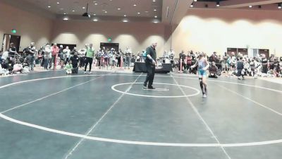 69 lbs Champ. Round 2 - Sophia Cordoba, Cordoba Trained vs Eva Diaz, Headhunters Wrestling Club